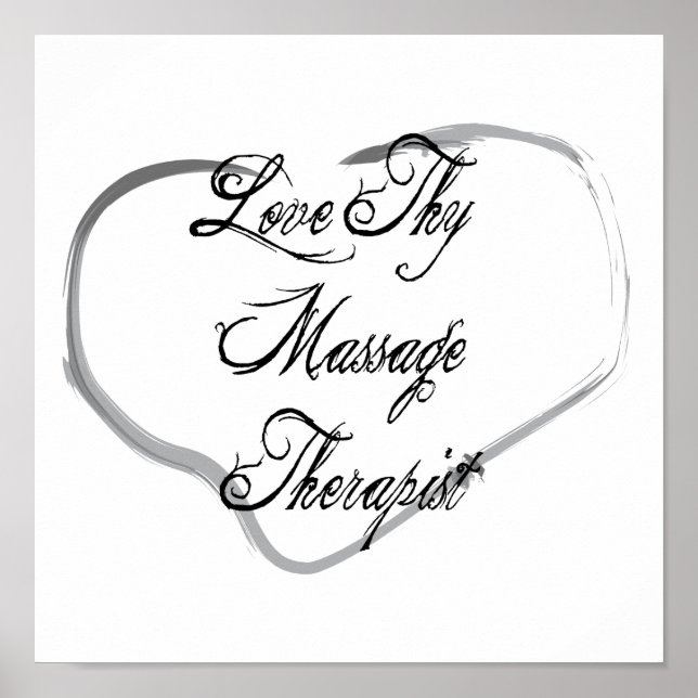 Póster Love Thy Massage Therapist (Frente)