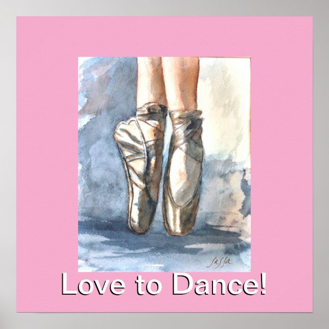 Póster Love to Dance Poster (Frente)