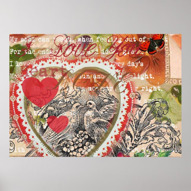 Póster Love Valentine (Frente)