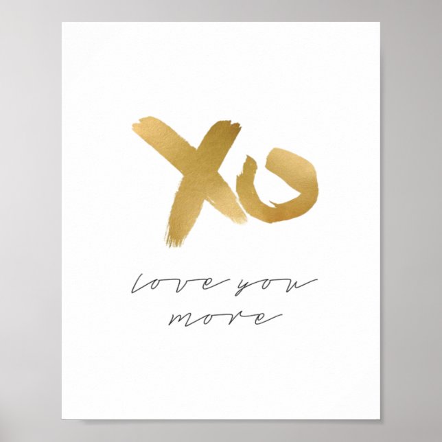 Póster Love You More Timeless Classic  (Frente)