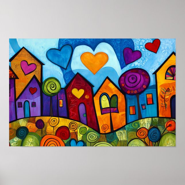 Póster Love Your Neighbor (Frente)