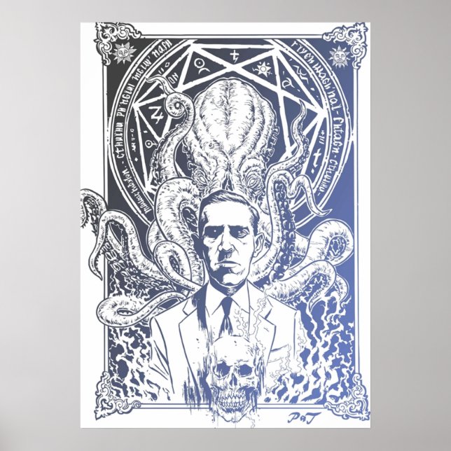 Póster Lovecraft Cthulhu (Frente)