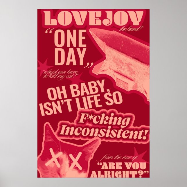 Póster Lovejoy One Day (Frente)