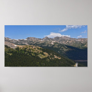 Póster Loveland Pass, Colorado, Panorama