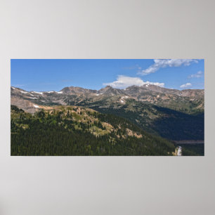 Póster Loveland Pass, Colorado, Panorama