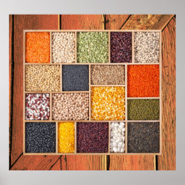 Póster Lovely Legumes Poster - SRF