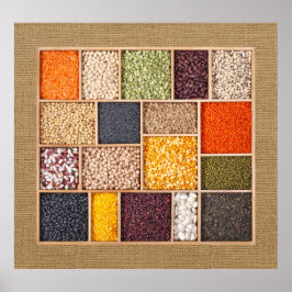 Póster Lovely Legumes Poster - SRF