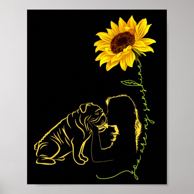 Póster Lover-tú eres mi mejor idea para la madre del perr (Frente)