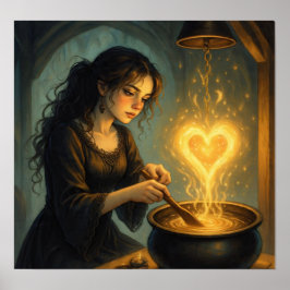 Póster LoveSpellWitch