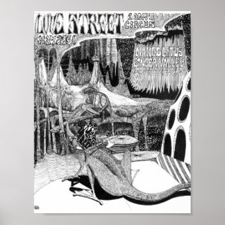 Póster LoveStreetLightCircusflyer May29&30'70