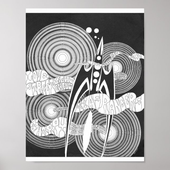 Póster LoveStreetLightCircusflyer May2&3'69 (Frente)