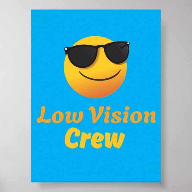 Póster Low Vision Crew (Frente)