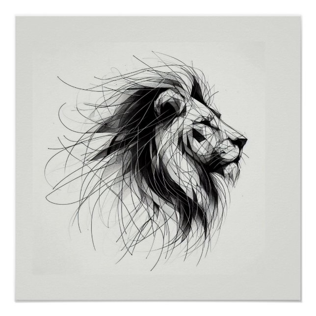 Póster Löwe (Anverso)