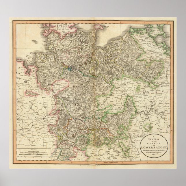 Póster Lower Saxony 2 (Frente)