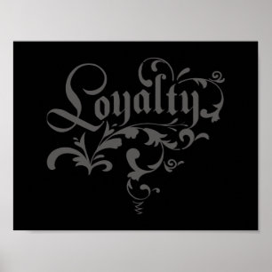 Póster Loyalty poster