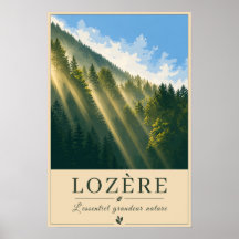 Lozère – Sunshines – Vintage Travel Poster