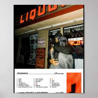 Póster ¡LP! [offline] Lista de seguimiento estética