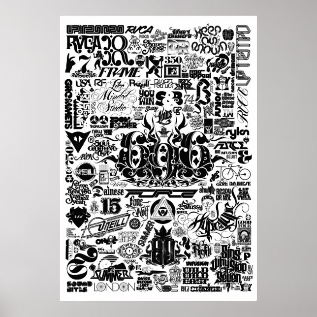 Póster Luca Ionescu "Historia del Logo" (Frente)