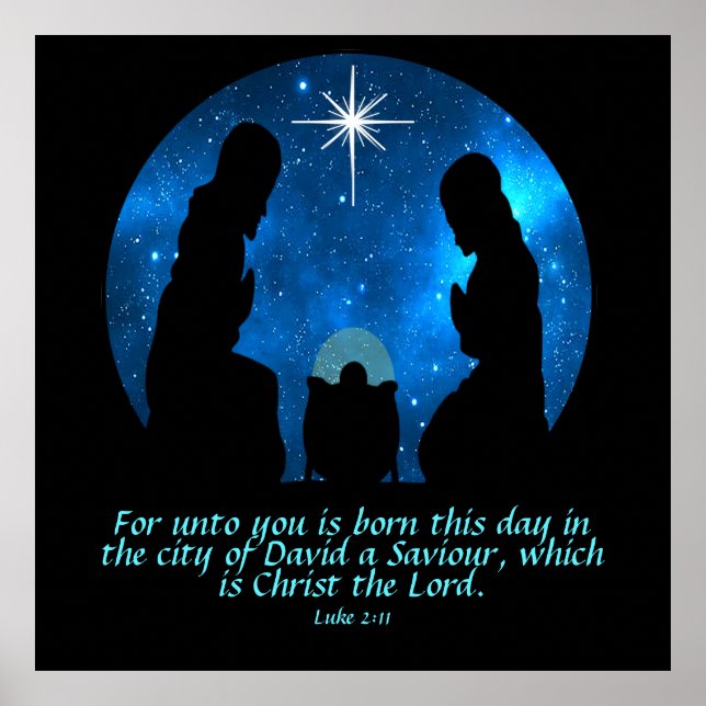Póster Lucas 2:11 (Frente)