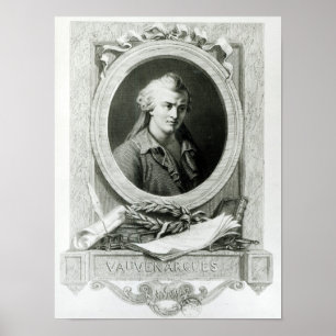 Póster Lucas de Clapiers Marquis de Vauvenargues