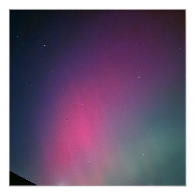 Póster Luces boreales (Anverso)