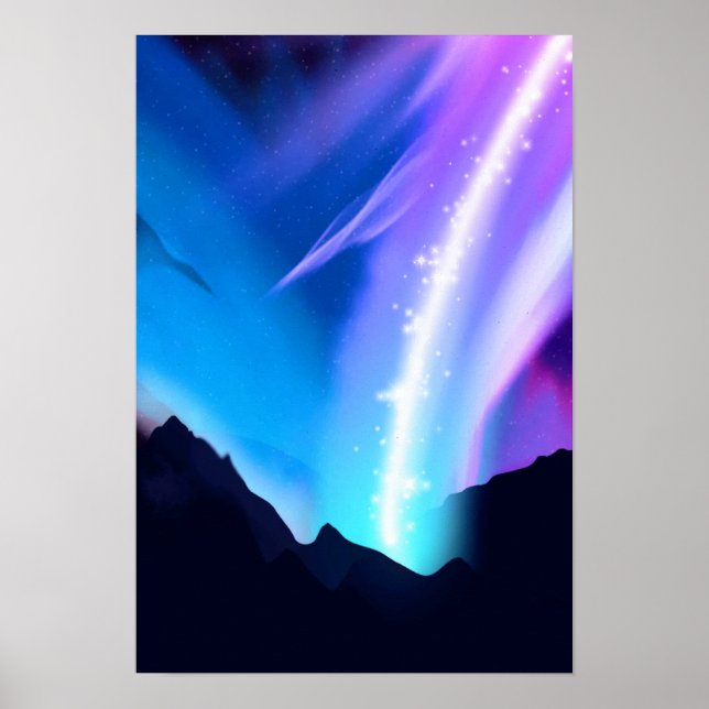 Póster Luces boreales (Frente)