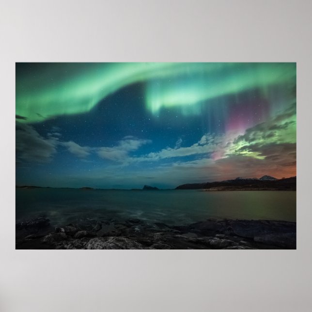 Póster Luces boreales (Frente)