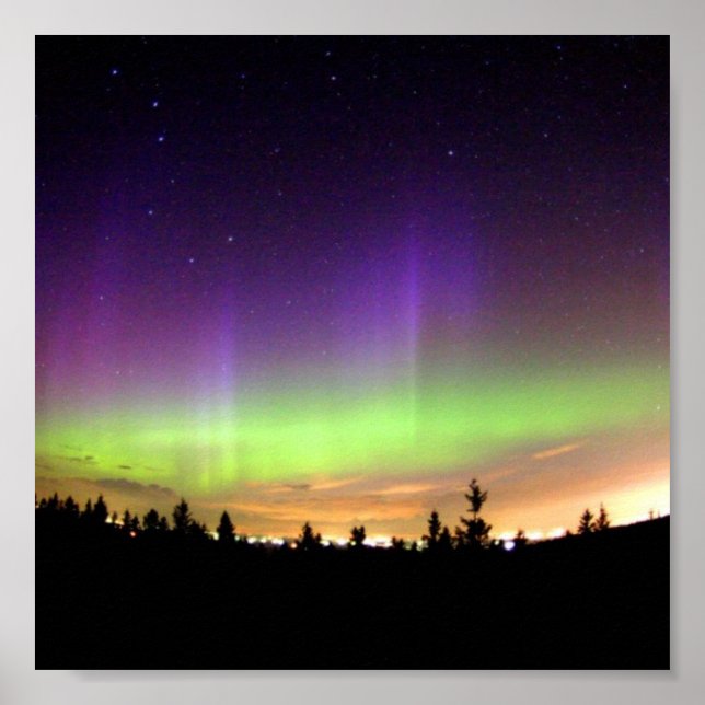 Póster Luces boreales (Frente)