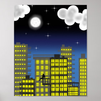 Póster Luces brillantes, Gran Ciudad (Poster)