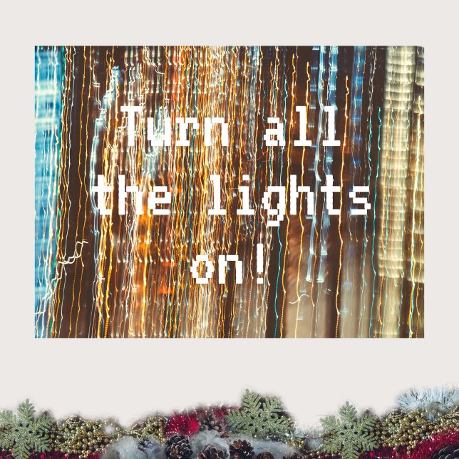 Póster Luces cósmicas retro (Subido por el creador)