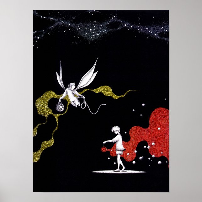 Póster Luces de bengala en mi memoria. (Frente)