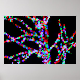 Póster Luces de bokeh