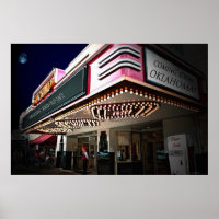 Luces de cine 36 x 24 Poster