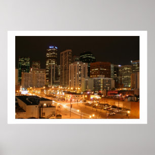 Póster Luces de ciudad