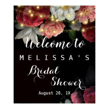 Luces de cuerdas ruidosas florales de Borgoña