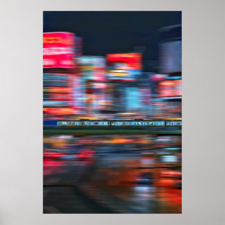 Póster Luces de neón del Poster Kabukicho(2L)