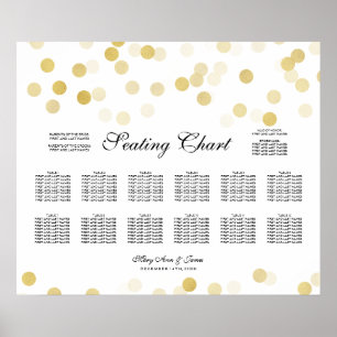 Póster Luces de Purpurina del Relieve metalizado dorado d