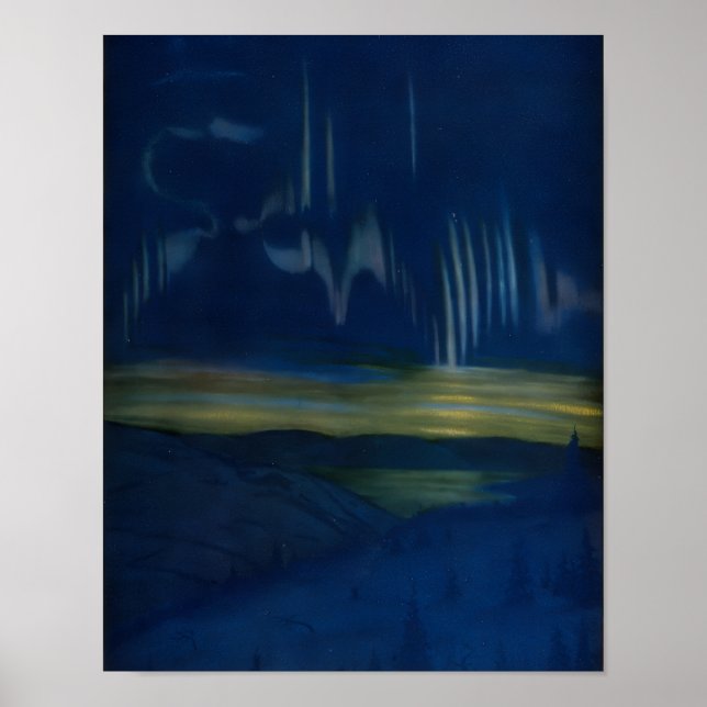 Póster Luces del norte (Frente)
