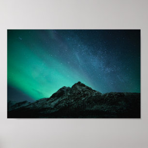 Póster Luces del Norte de Noruega