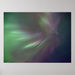 Póster Luces del Norte   Whitehorse, Yukon