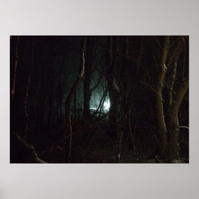 Póster Luces en la Noche (Frente)