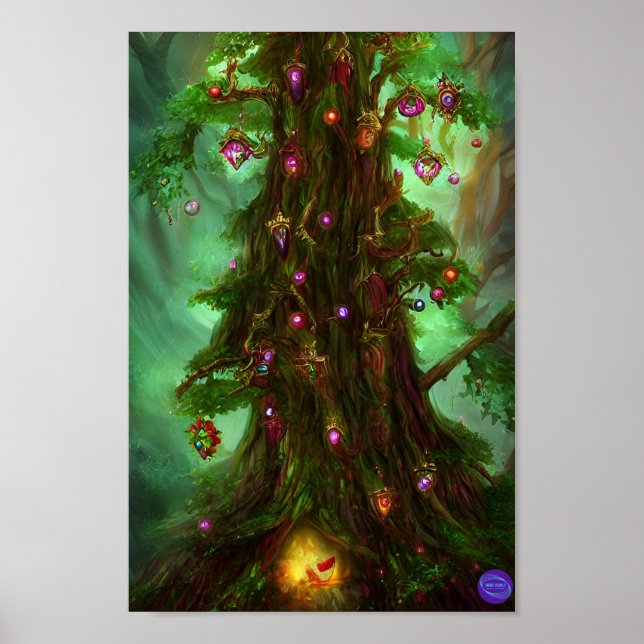 PÓSTER LUCES FORESTALES DE MAGICKE (Frente)