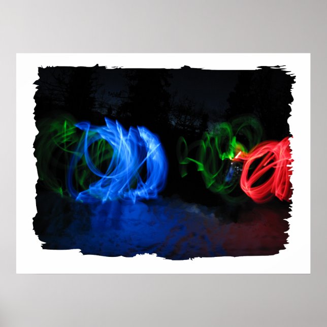 Póster Luces Locas (Frente)