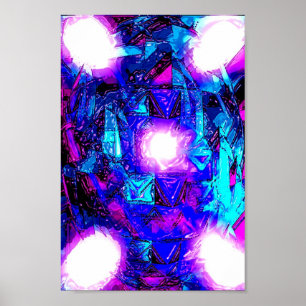 Póster Luces submarinas