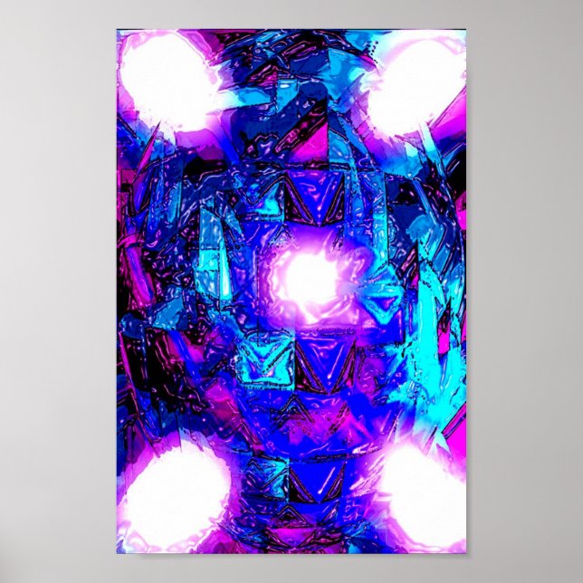 Póster Luces submarinas (Frente)