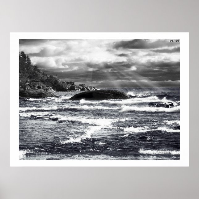 Póster Luces Superiores del Lago (Frente)