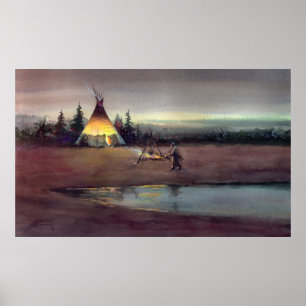 Póster LUCES TIPI de SHARON SHARPE