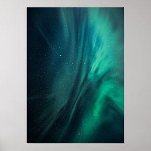 Póster Luces verdes del norte