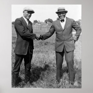 Póster Lucha amistosa: 1922