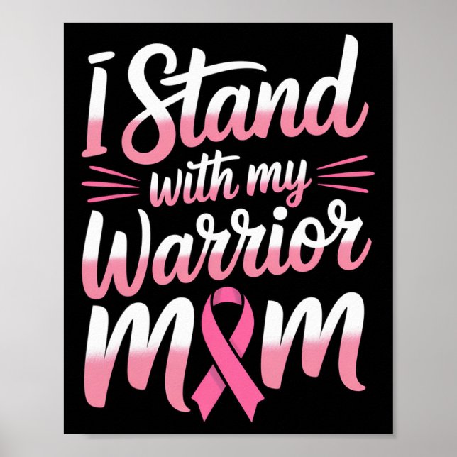 Póster Lucha contra el cáncer de mama (Frente)